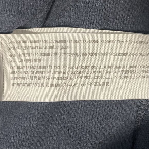 Abercrombie and Fitch Navy Blue White Side Stripe Joggers Sweatpants Men's L - Picture 8 of 12